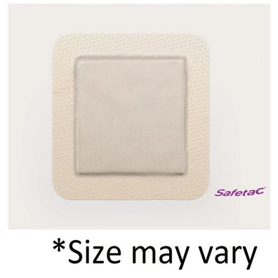 Bandage Mepilex Border Ag Dressing Foam 4x4" White 50/Ca - Surgical Supplies NY